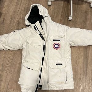 Canada Goose Expedition Parka White PBI